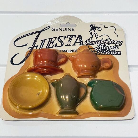 Fiesta Accessories Homer Laughlin Contemporary Magnet Collection New With Tags - Picture 1 of 3